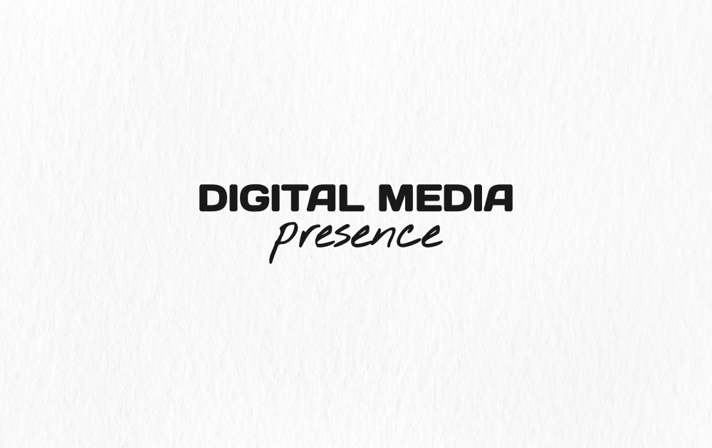 Marketing agency logo digital media presence