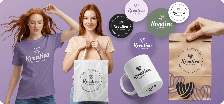 kreativa logo primjena